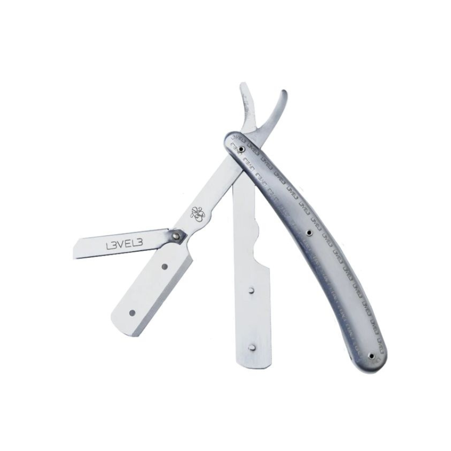L3vel 3 Porta navaja Premium - Plateado