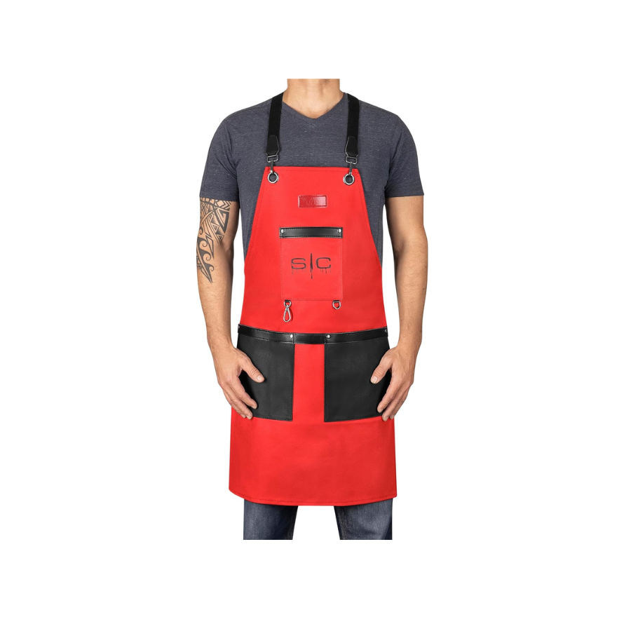 Stylecraft Delantal Rojo