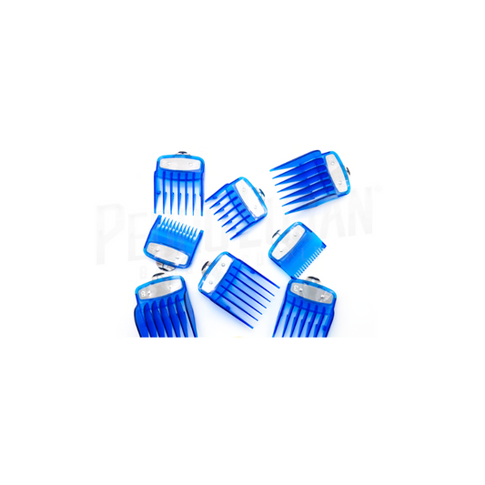 EBSD Juego De Peines Transparentes - Azul 290