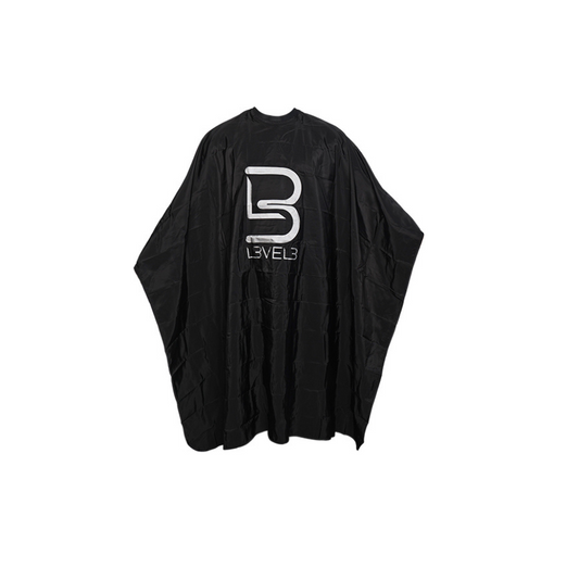 L3vel 3 Capa Con Cuello De Goma - Negro